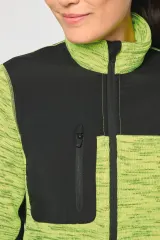 Chaqueta polytricot reciclada mujer