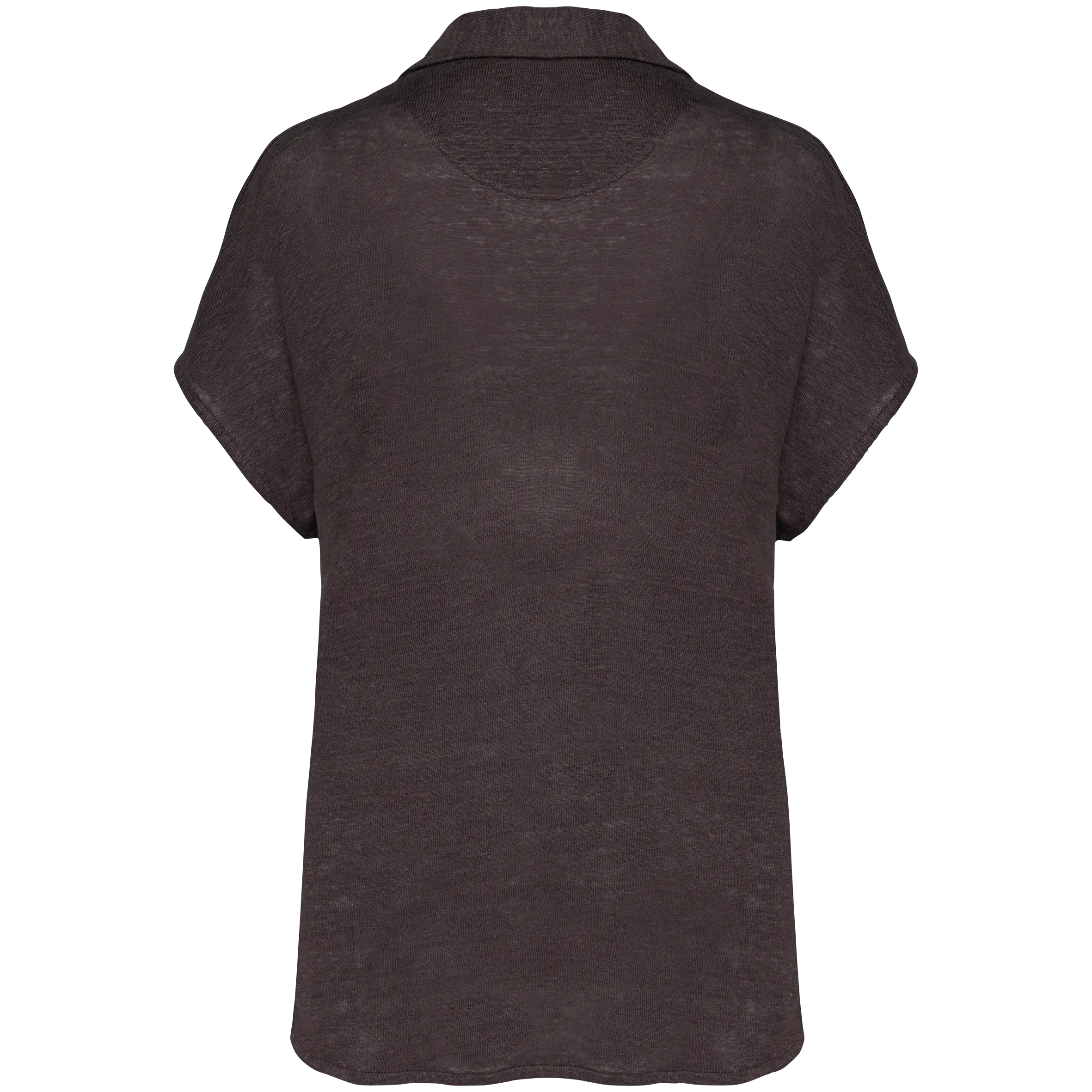Polo de lino mujer