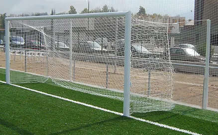 JUEGO DE 2 REDES FÚTBOL 7 4 MM LINEA PREMIUM TIPO CAJÓN