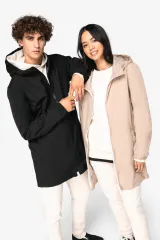 Chaqueta ecorresponsable impermeable unisex
