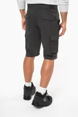 Bermuda multibolsillos hombre