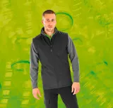 Chaleco softshell reciclado hombre