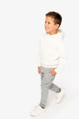 Sudadera ecorresponsable con capucha infantil