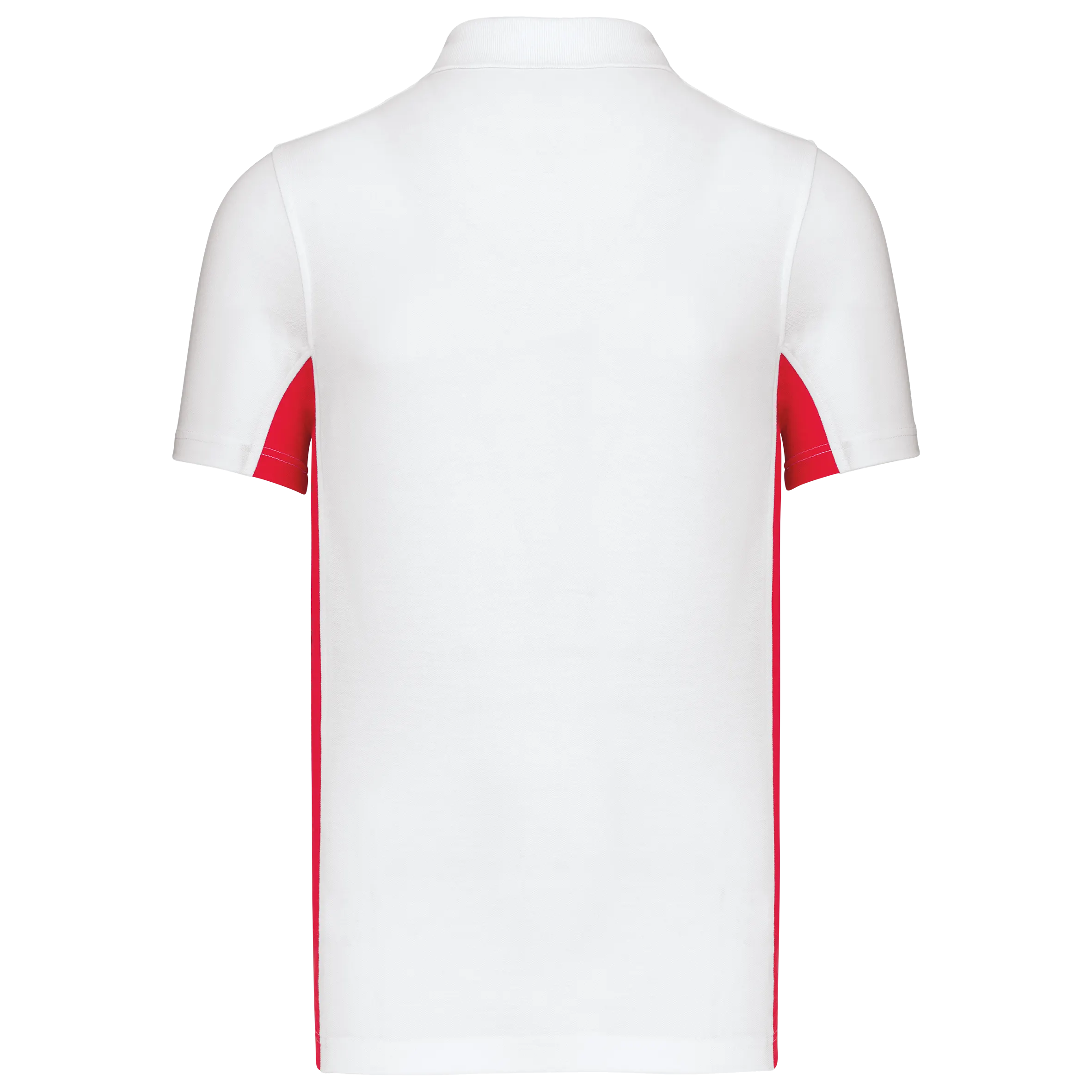 Polo de punto piqué manga corta bicolor hombre