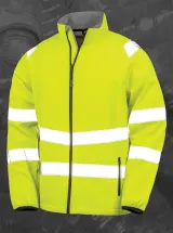 Chaqueta de seguridad softshell reciclada