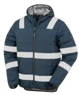 Chaqueta de seguridad ripstop acolchada - Material reciclado