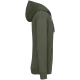 Sudadera ecorresponsable con capucha y hombros caídos felpa perchada unisex