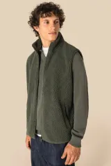 Chaleco de sherpa hombre