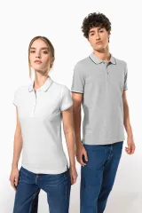 Polo de manga corta mujer
