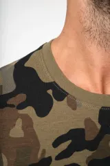 Camiseta camuflaje hombre