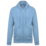 Sudadera capucha y cremallera unisex