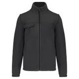 Chaqueta polar con mangas amovibles hombre