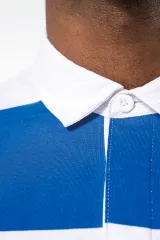 Polo a rayas manga larga unisex