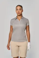 Polo deportivo manga corta mujer