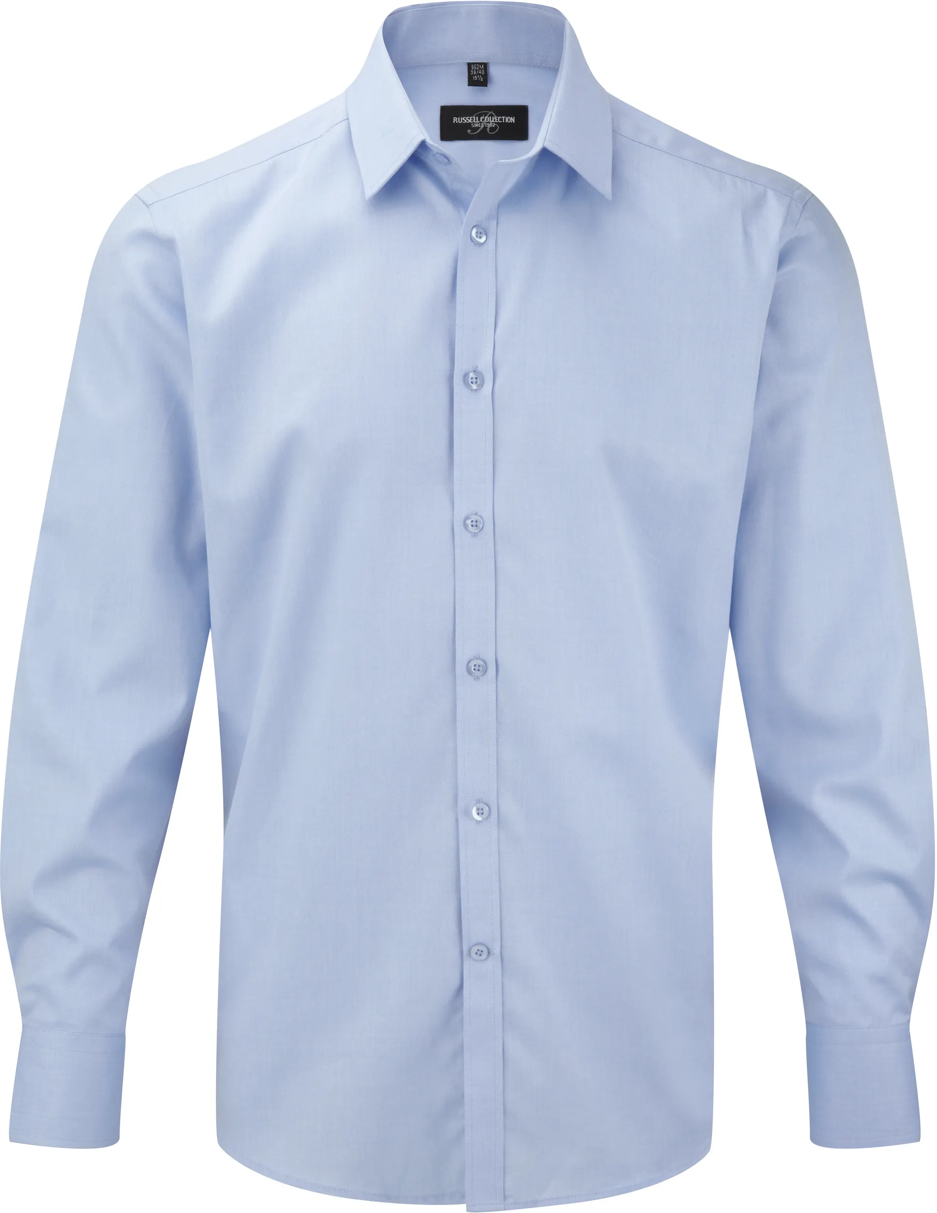 Camisa Espiga manga larga hombre