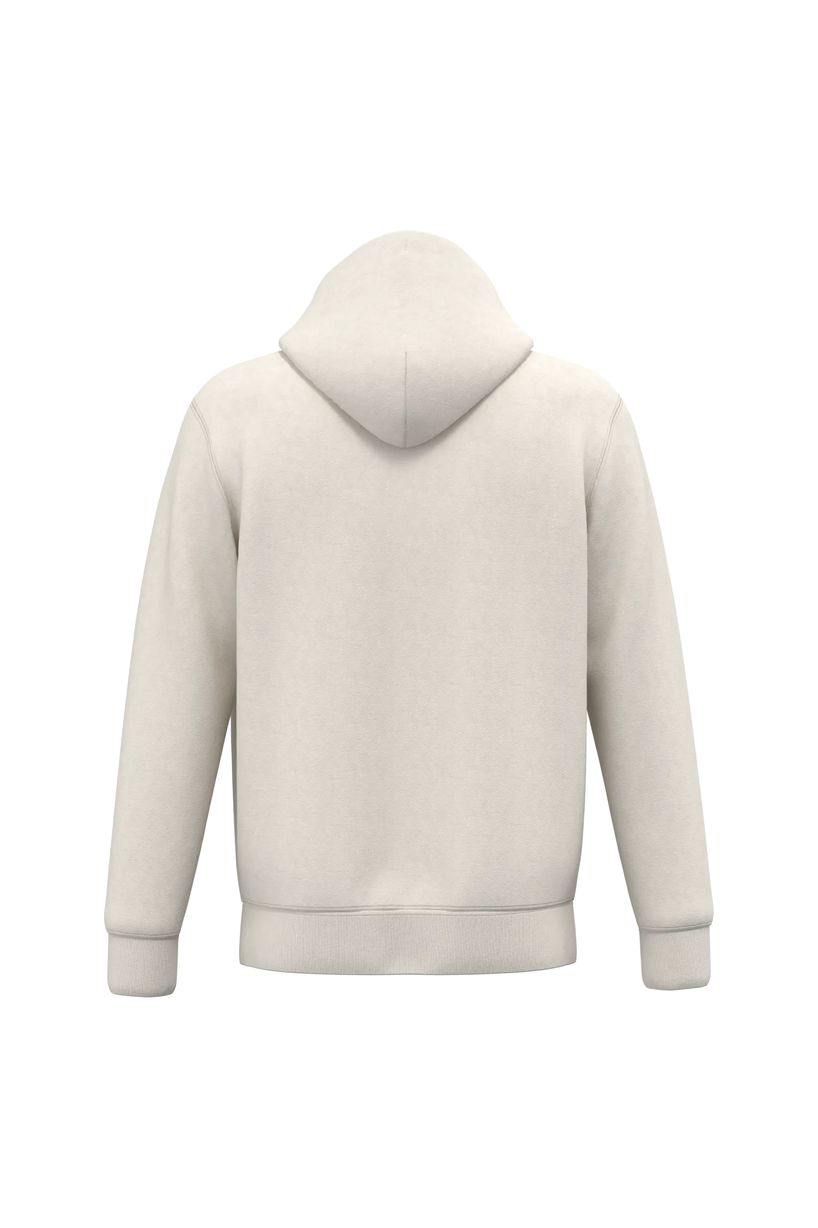 Sudadera ecorresponsable con cremallera y capucha unisex