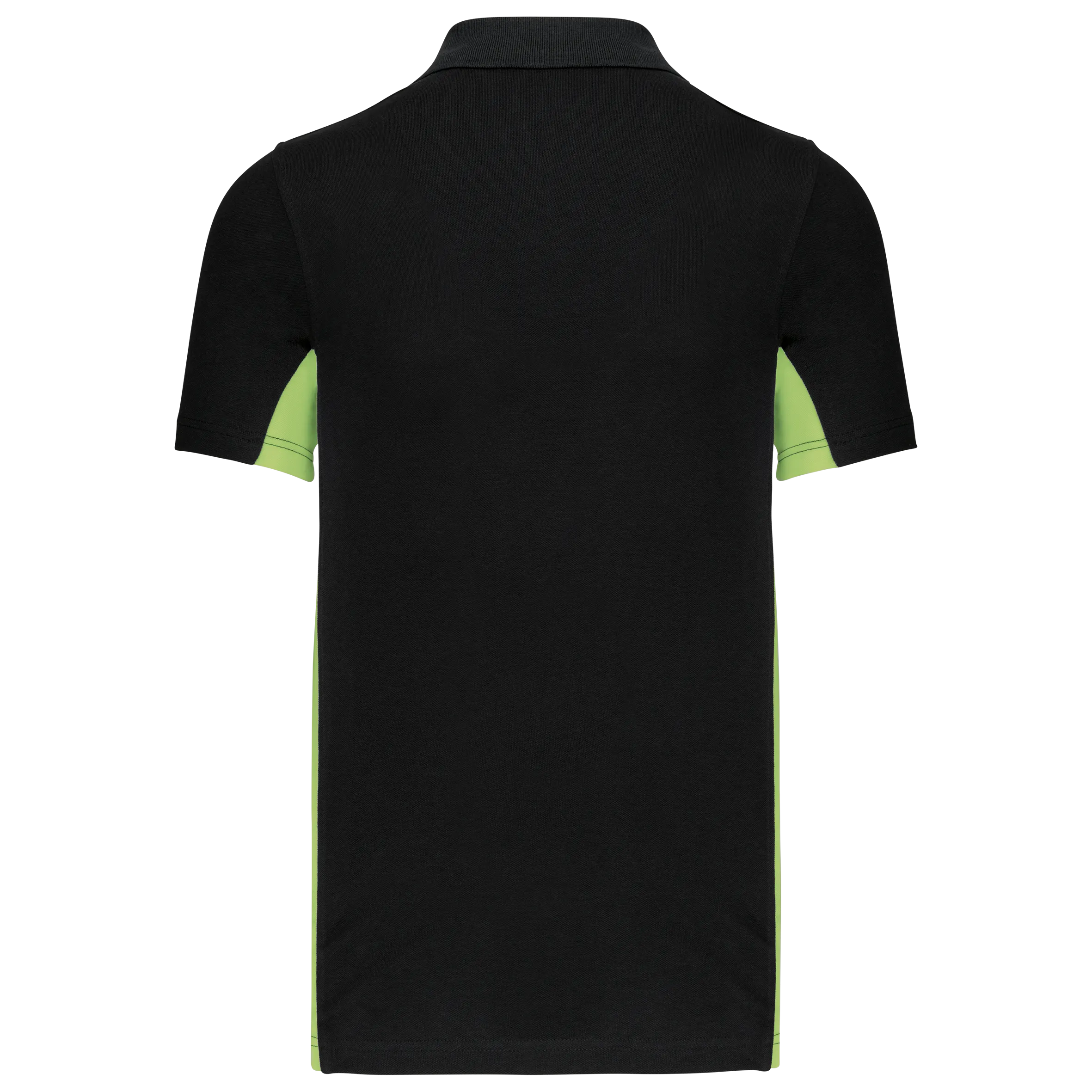 Polo de punto piqué manga corta bicolor hombre