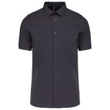Camisa strech manga corta hombre