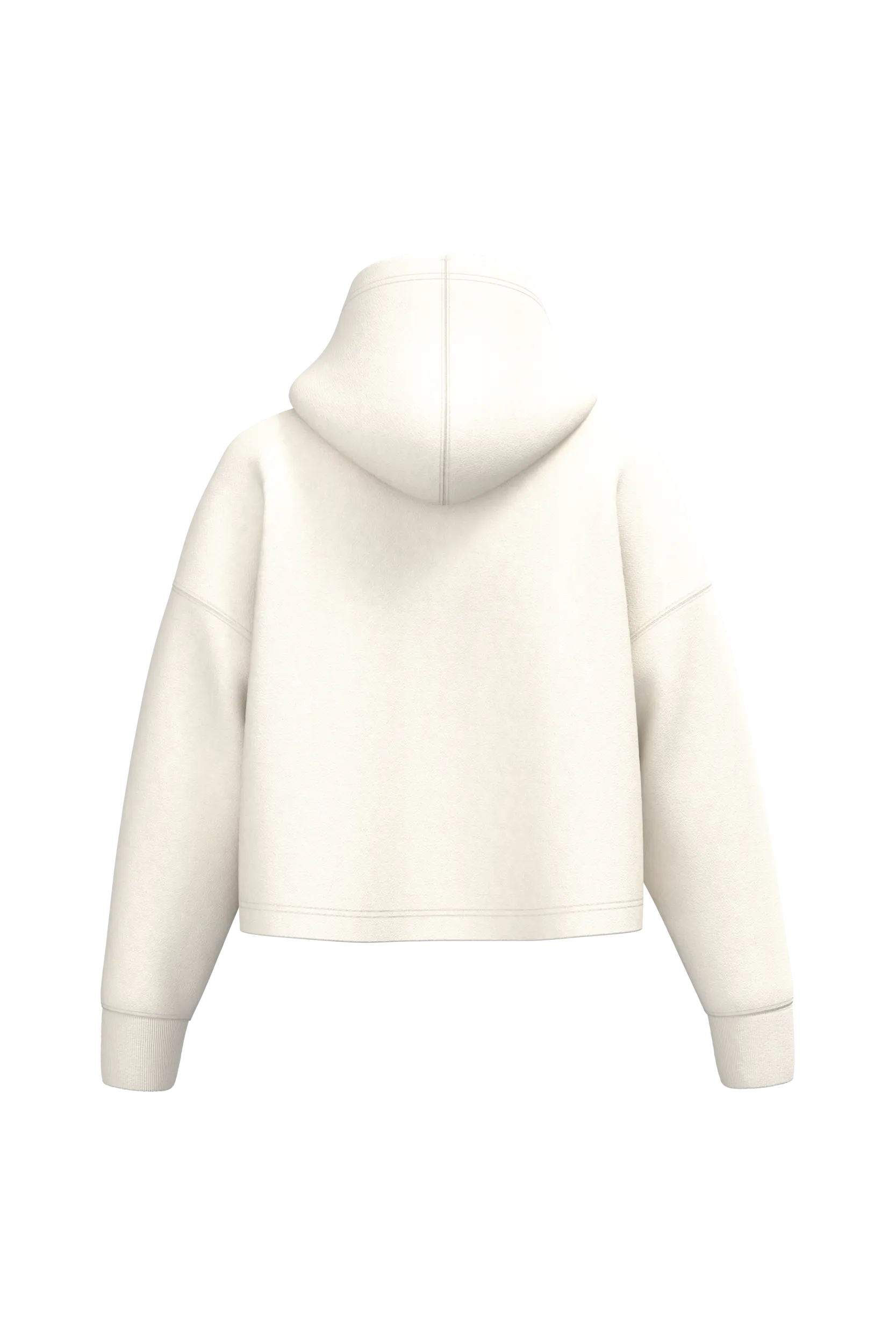 Sudadera crop con capucha mujer