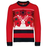 Jersey cuello redondo de Navidad infantil