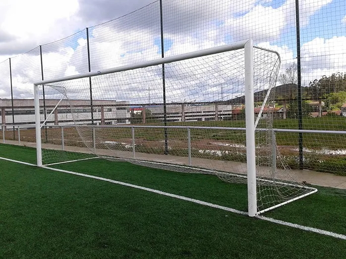 JUEGO DE 2 REDES FÚTBOL 11 3MM COLEGIAL
