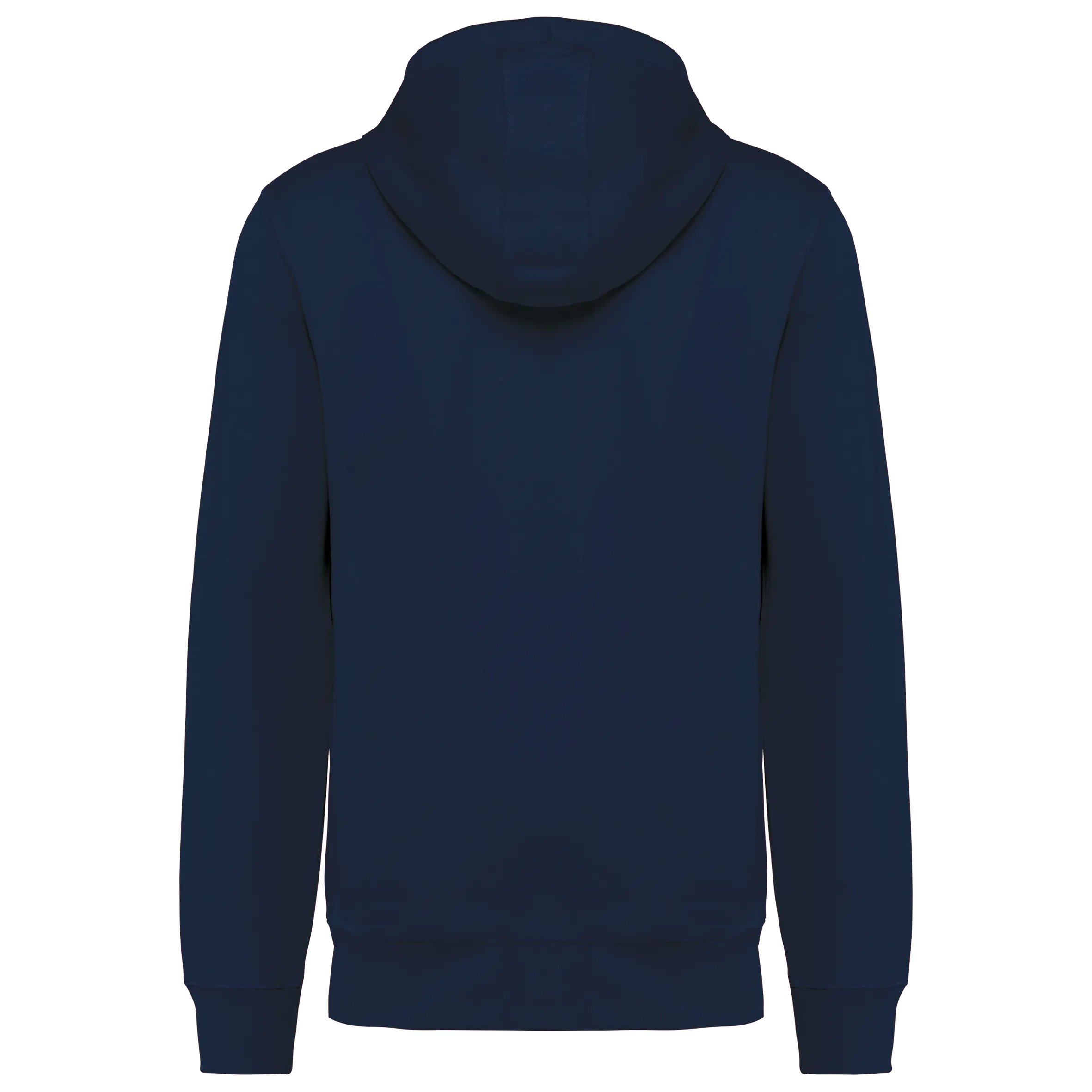 Sudadera ecorresponsable french terry con capucha y cremallera - Unisex
