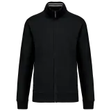 Chaqueta de felpa con cremallera hombre