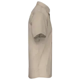 Camisa popelina de polialgodón manga corta de fácil cuidado hombre