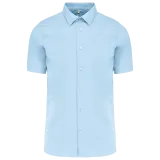Camisa strech manga corta hombre