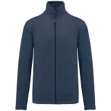 Chaqueta micropolar con cremallera hombre