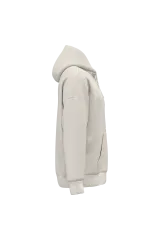 Sudadera sostenible con cremallera y capucha oversize unisex