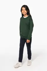 Sudadera cuello redondo infantil