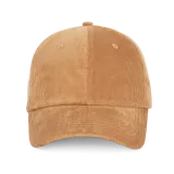 Gorra de terciopelo de perfil bajo