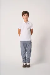 Polo punto piqué infantil