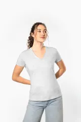 Camiseta BIO150 cuello de pico mujer