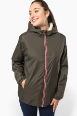 Chaqueta con forro de sherpa unisex