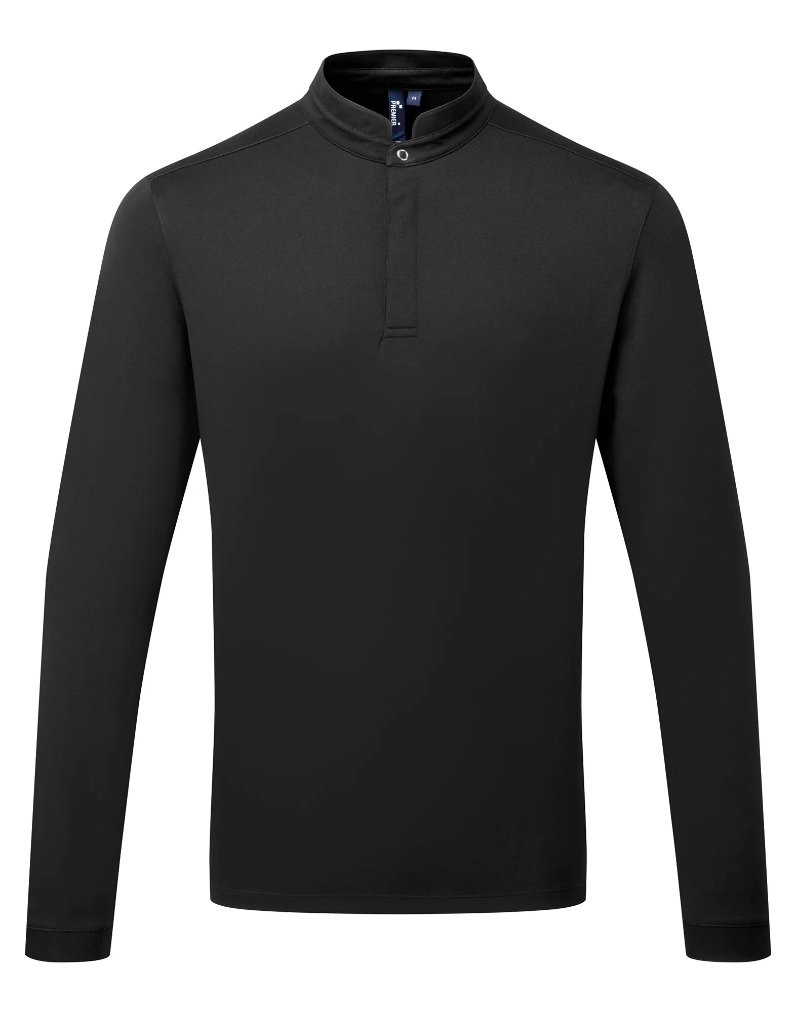 Polo de cocinero Coolchecker Essential de manga larga