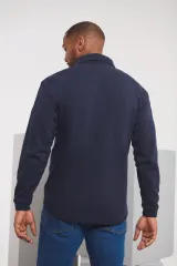 Sudadera Heavy Duty cuello de polo
