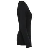Camiseta Supima® cuello redondo manga larga mujer