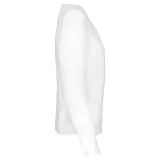 Blusa crepe manga larga mujer