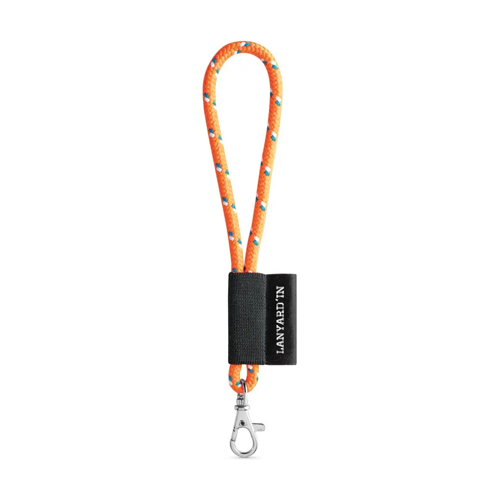 75092. SET Lanyard NAUTIC Short (Ø 7 mm) con mosquetón de gatillo de 9 mm