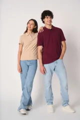 Polo punto piqué mujer