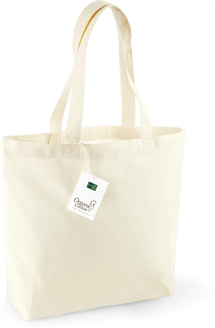 Bolsa de compra de algodón orgánico