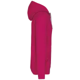 Sudadera capucha contrastada hombre