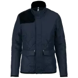 Chaqueta acolchada rombos mujer