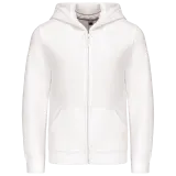 Sudadera capucha y cremallera niños