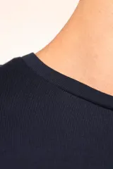 Camiseta Supima® cuello redondo manga larga hombre
