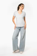 Camiseta BIO150 cuello de pico mujer