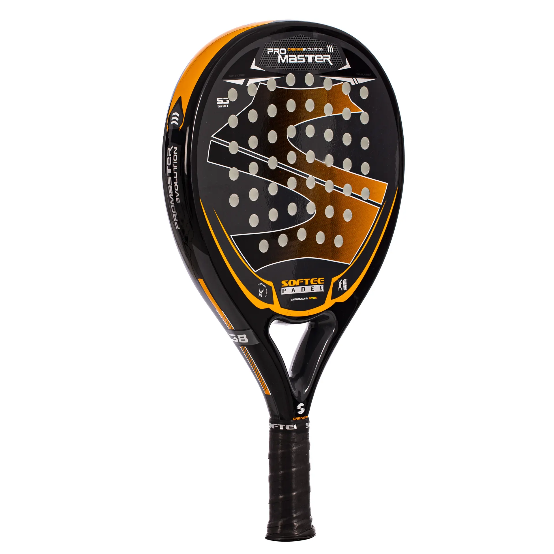 PALA DE PÁDEL SOFTEE PRO MASTER EVOLUTION ORANGE