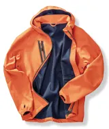 Chaqueta softshell 3 capas reciclada con capucha unisex